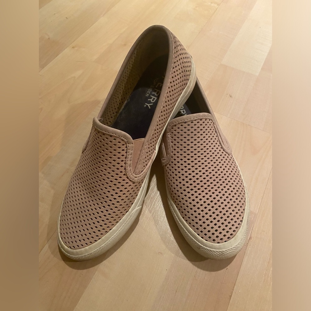 Women's Sperry Crest Twin Gore Perforated Slip On Sneakers